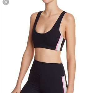 Spiritual Gangster Shakti Rainbow Stripe Bra